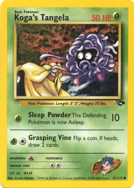 Koga's Tangela (81/132) [Gym Challenge Unlimited] - Card Brawlers | Quebec | Canada | Yu-Gi-Oh!