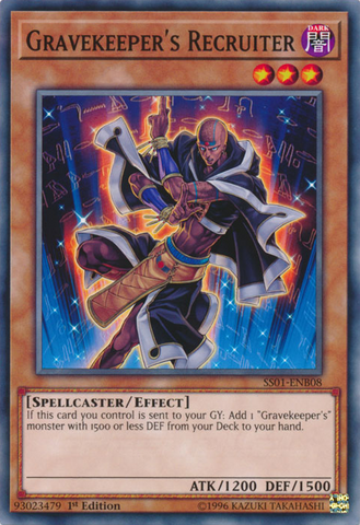 Gravekeeper's Recruiter [SS01-ENB08] Common - Card Brawlers | Quebec | Canada | Yu-Gi-Oh!