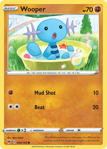 Wooper (083/185) [Sword & Shield: Vivid Voltage] - Card Brawlers | Quebec | Canada | Yu-Gi-Oh!