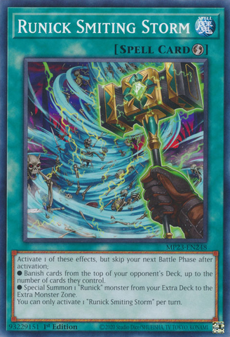 Runick Smiting Storm [MP23-EN248] Common - Card Brawlers | Quebec | Canada | Yu-Gi-Oh!