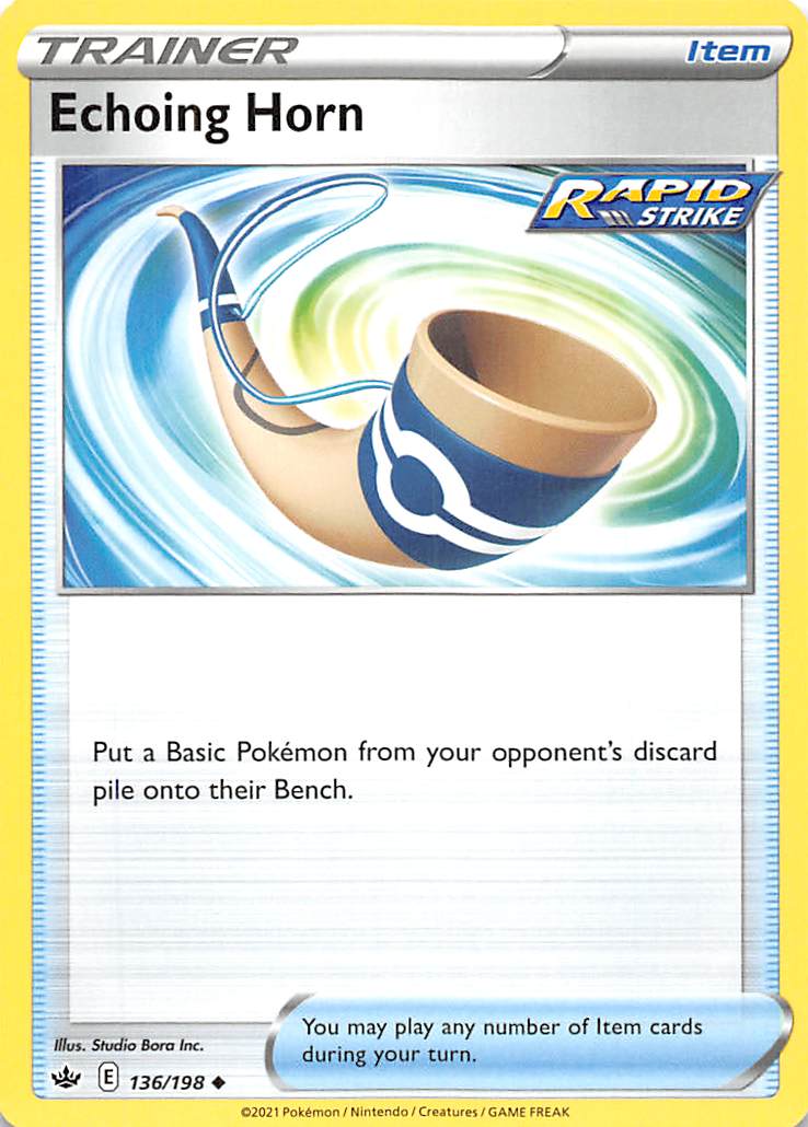 Echoing Horn (136/198) [Sword & Shield: Chilling Reign] - Card Brawlers | Quebec | Canada | Yu-Gi-Oh!