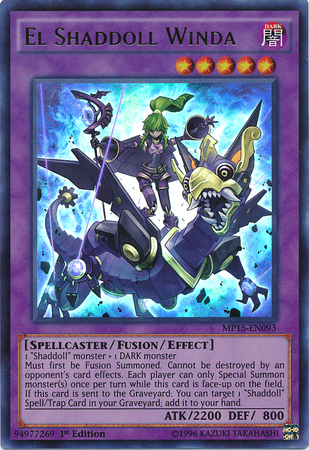 El Shaddoll Winda [MP15-EN093] Ultra Rare - Card Brawlers | Quebec | Canada | Yu-Gi-Oh!