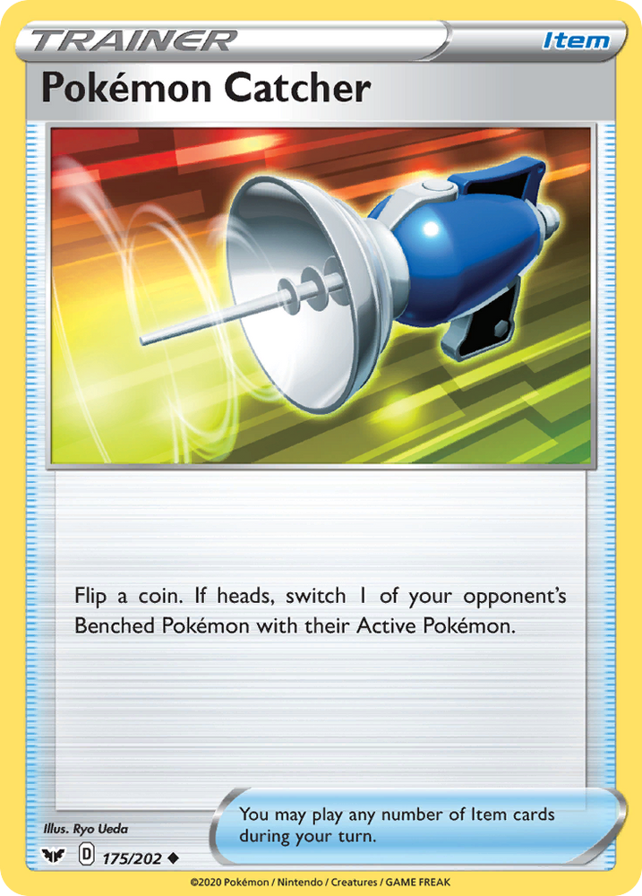 Pokemon Catcher (175/202) [Sword & Shield: Base Set] - Card Brawlers | Quebec | Canada | Yu-Gi-Oh!