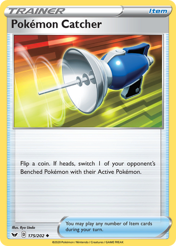 Pokemon Catcher (175/202) [Sword & Shield: Base Set] - Card Brawlers | Quebec | Canada | Yu-Gi-Oh!