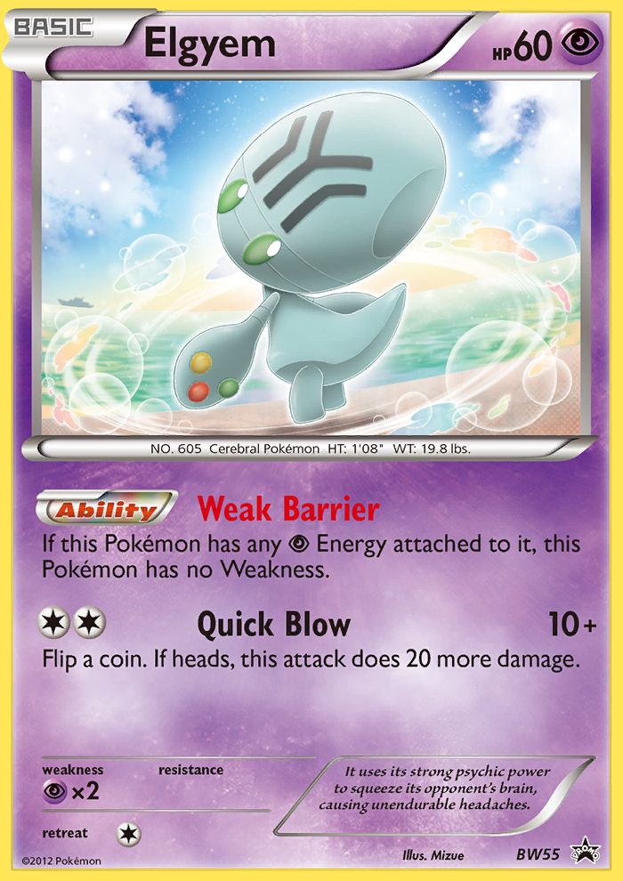 Elgyem (BW55) [Black & White: Black Star Promos] - Card Brawlers | Quebec | Canada | Yu-Gi-Oh!