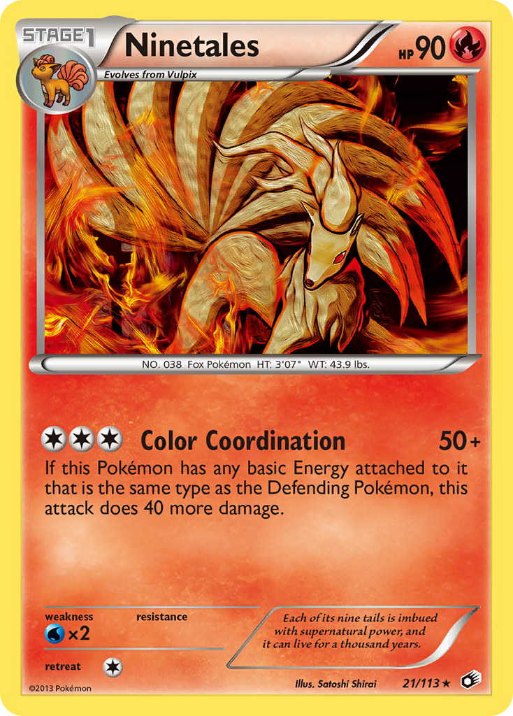 Ninetales (21/113) [Black & White: Legendary Treasures] - Card Brawlers | Quebec | Canada | Yu-Gi-Oh!