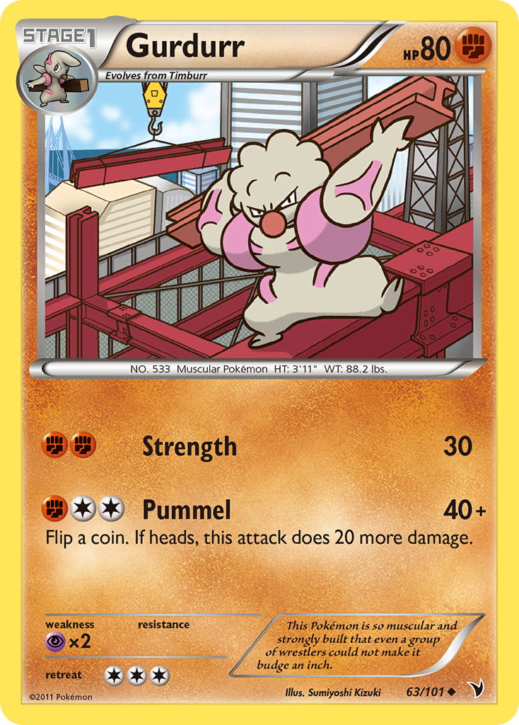 Gurdurr (63/101) [Black & White: Noble Victories] - Card Brawlers | Quebec | Canada | Yu-Gi-Oh!