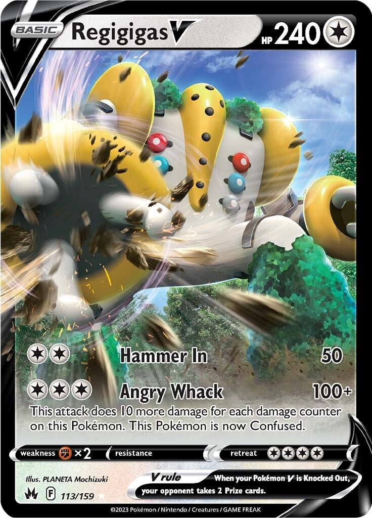 Regigigas V (113/159) [Sword & Shield: Crown Zenith] - Card Brawlers | Quebec | Canada | Yu-Gi-Oh!