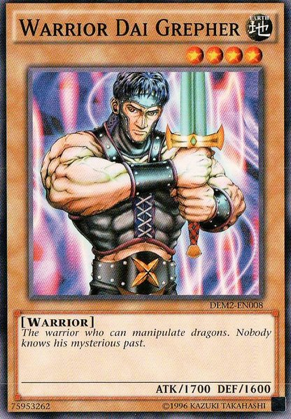 Warrior Dai Grepher [DEM2-EN008] Common - Card Brawlers | Quebec | Canada | Yu-Gi-Oh!