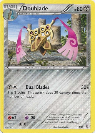 Doublade (14/30) [XY: Trainer Kit 1 - Bisharp] - Card Brawlers | Quebec | Canada | Yu-Gi-Oh!