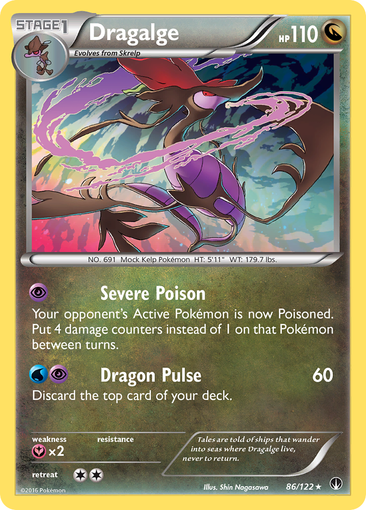 Dragalge (86/122) [XY: BREAKpoint] - Card Brawlers | Quebec | Canada | Yu-Gi-Oh!
