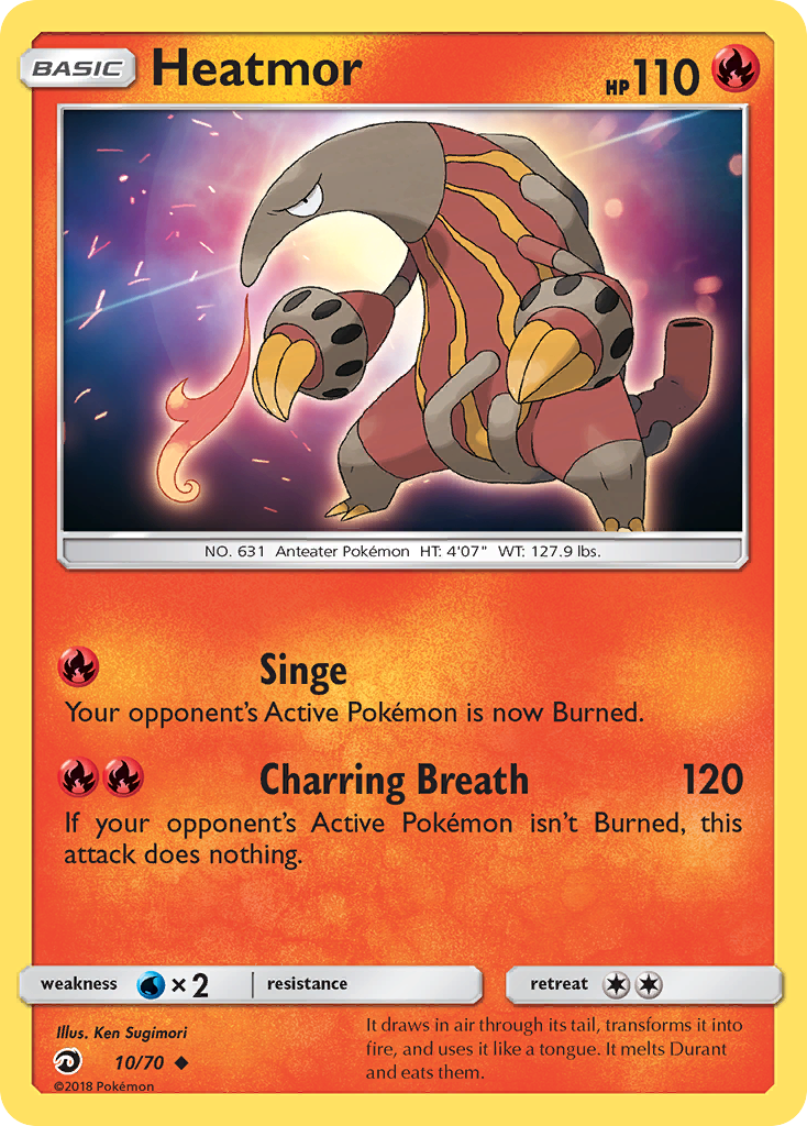 Heatmor (10/70) [Sun & Moon: Dragon Majesty] - Card Brawlers | Quebec | Canada | Yu-Gi-Oh!