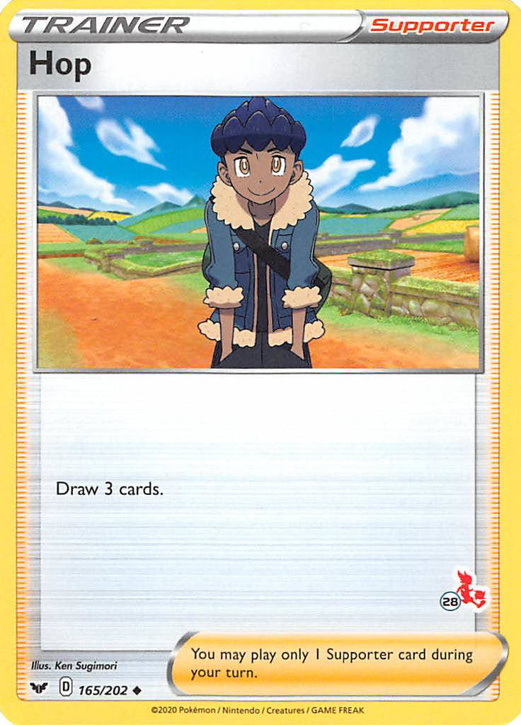 Hop (165/202) (Cinderace Stamp #28) [Battle Academy 2022] - Card Brawlers | Quebec | Canada | Yu-Gi-Oh!