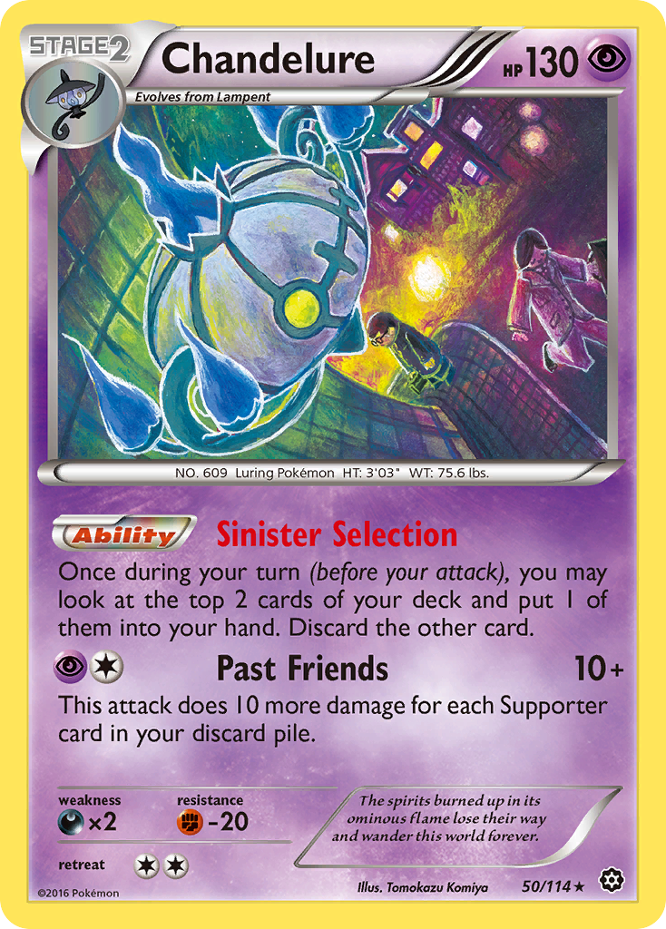 Chandelure (50/114) [XY: Steam Siege] - Card Brawlers | Quebec | Canada | Yu-Gi-Oh!