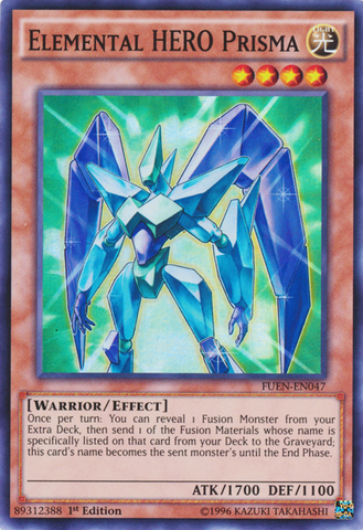 Elemental HERO Prisma [FUEN-EN047] Super Rare - Card Brawlers | Quebec | Canada | Yu-Gi-Oh!