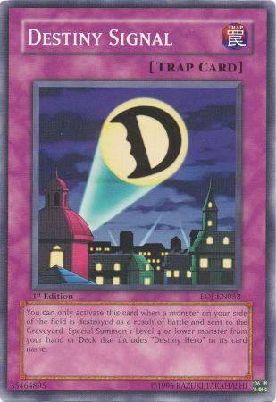 Destiny Signal [EOJ-EN052] Common - Card Brawlers | Quebec | Canada | Yu-Gi-Oh!