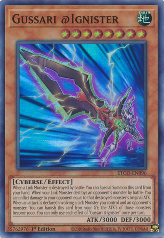 Gussari @Ignister [ETCO-EN096] Super Rare - Card Brawlers | Quebec | Canada | Yu-Gi-Oh!