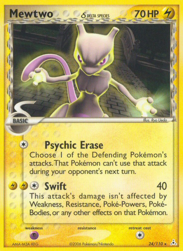 Mewtwo (24/110) (Delta Species) [EX: Holon Phantoms] - Card Brawlers | Quebec | Canada | Yu-Gi-Oh!
