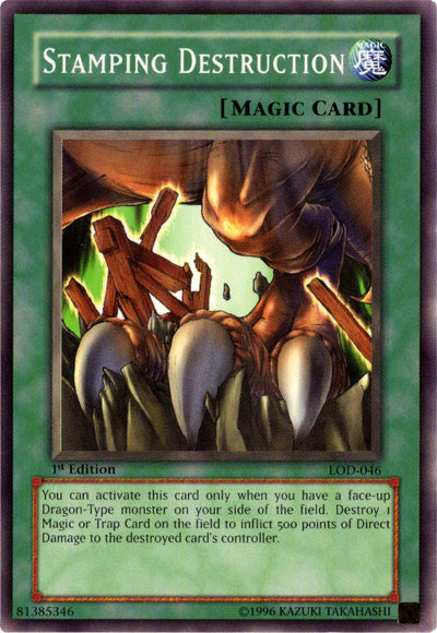 Stamping Destruction [LOD-046] Common - Yu-Gi-Oh! - Card Brawlers | Quebec | Canada |