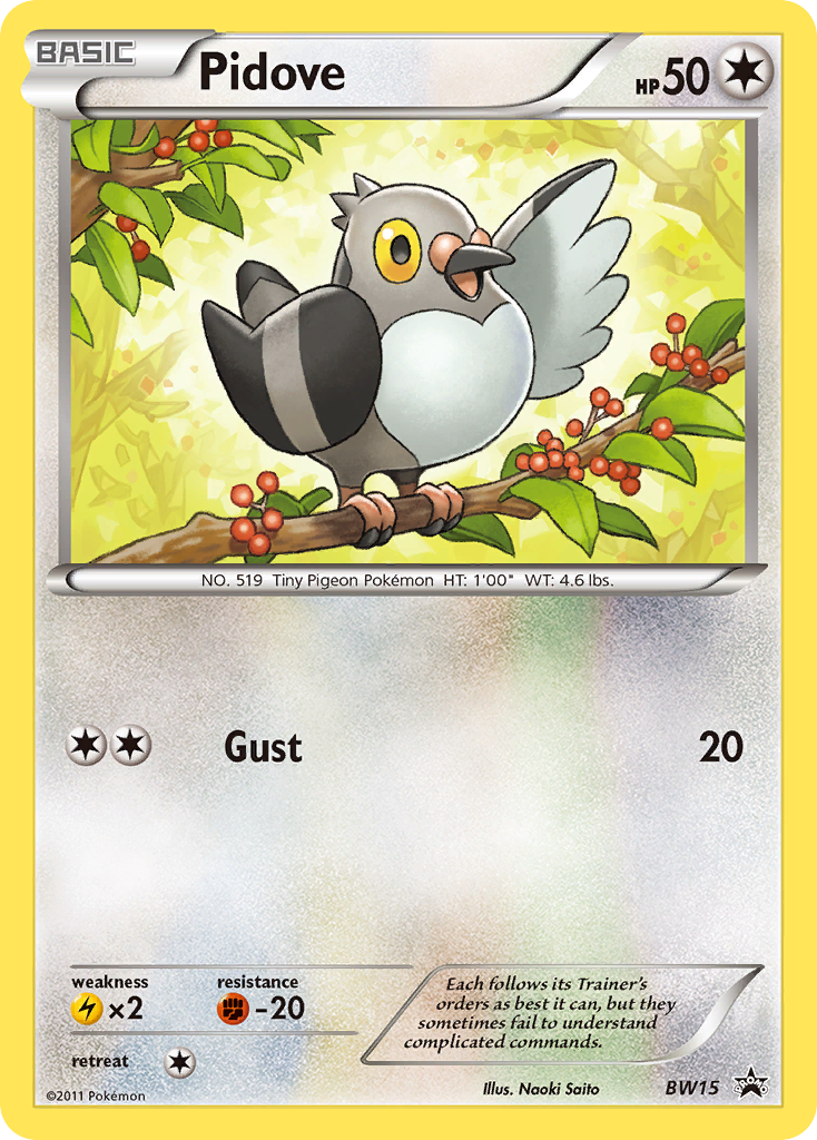 Pidove (BW15) [Black & White: Black Star Promos] - Card Brawlers | Quebec | Canada | Yu-Gi-Oh!