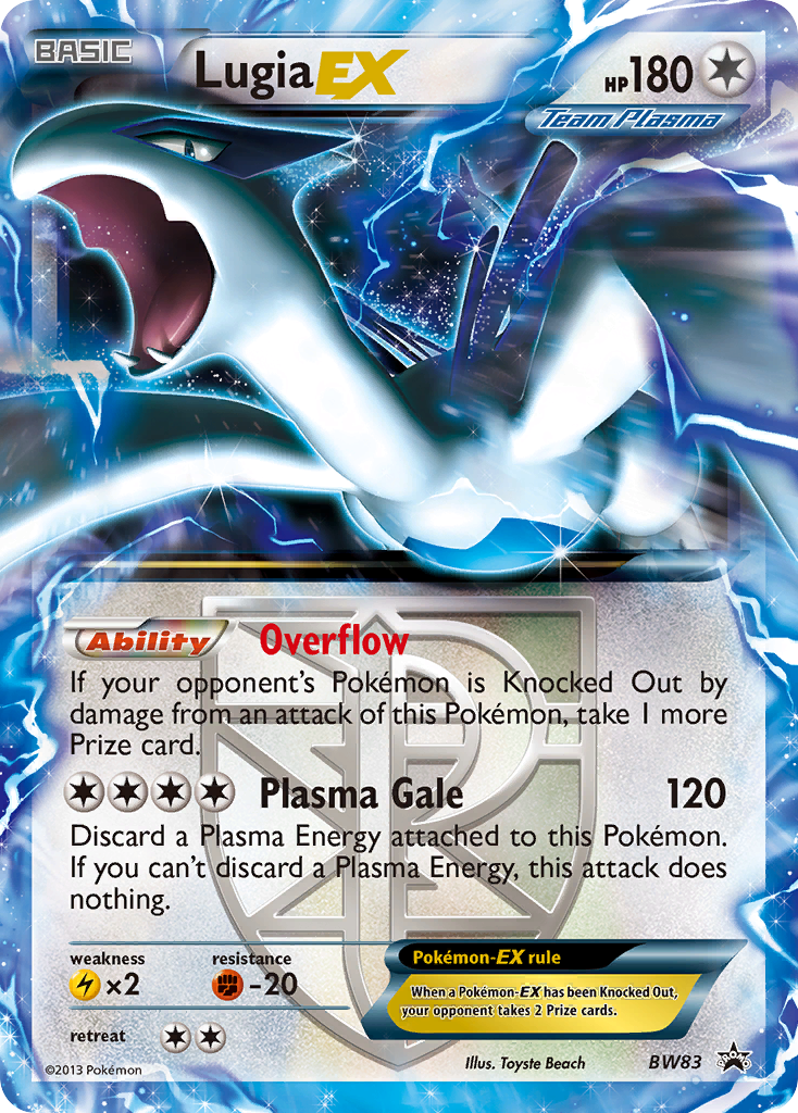 Lugia EX (BW83) [Black & White: Black Star Promos] - Card Brawlers | Quebec | Canada | Yu-Gi-Oh!