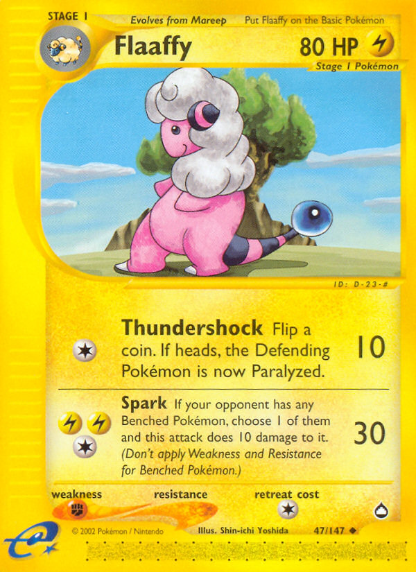 Flaaffy (47/147) [Aquapolis] - Card Brawlers | Quebec | Canada | Yu-Gi-Oh!