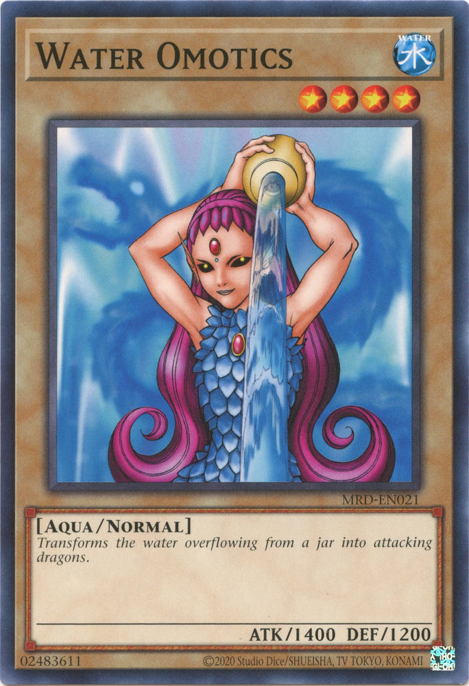 Water Omotics (25th Anniversary) [MRD-EN021] Common - Card Brawlers | Quebec | Canada | Yu-Gi-Oh!