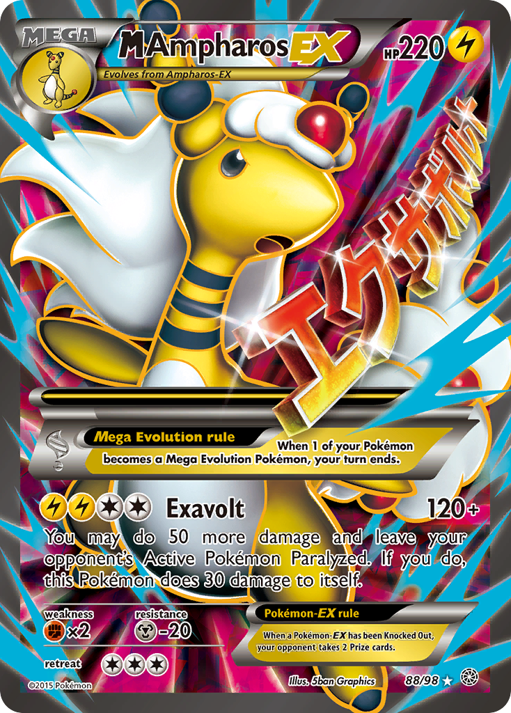 M Ampharos EX (88/98) [XY: Ancient Origins] - Card Brawlers | Quebec | Canada | Yu-Gi-Oh!