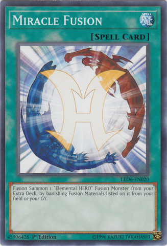 Miracle Fusion [LED6-EN020] Common - Card Brawlers | Quebec | Canada | Yu-Gi-Oh!