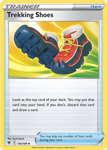 Trekking Shoes (156/189) [Sword & Shield: Astral Radiance] - Card Brawlers | Quebec | Canada | Yu-Gi-Oh!