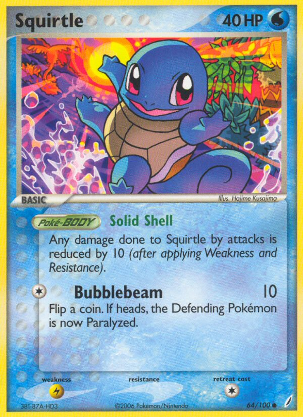 Squirtle (64/100) [EX: Crystal Guardians] - Card Brawlers | Quebec | Canada | Yu-Gi-Oh!