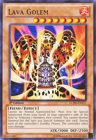 Lava Golem [LCJW-EN117] Rare - Card Brawlers | Quebec | Canada | Yu-Gi-Oh!