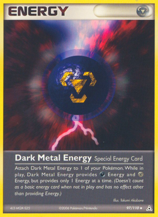 Dark Metal Energy (97/110) [EX: Holon Phantoms] - Card Brawlers | Quebec | Canada | Yu-Gi-Oh!