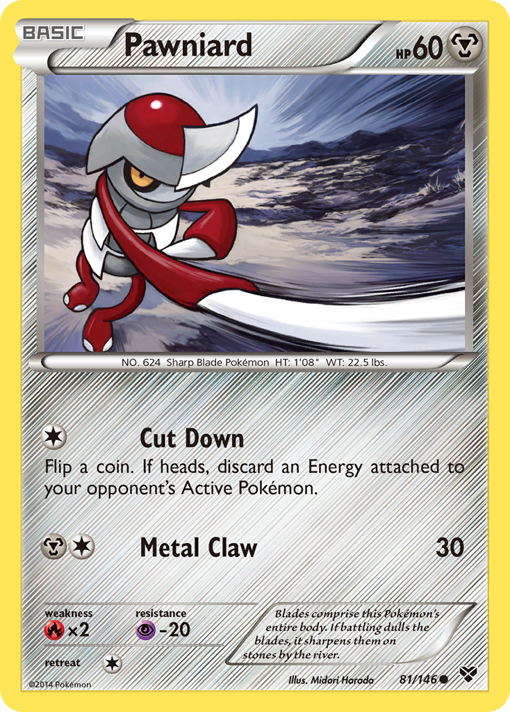 Pawniard (81/146) [XY: Base Set] - Card Brawlers | Quebec | Canada | Yu-Gi-Oh!