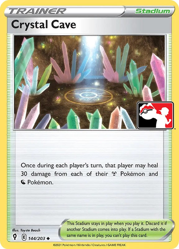 Crystal Cave (144/203) [Prize Pack Series One] - Card Brawlers | Quebec | Canada | Yu-Gi-Oh!