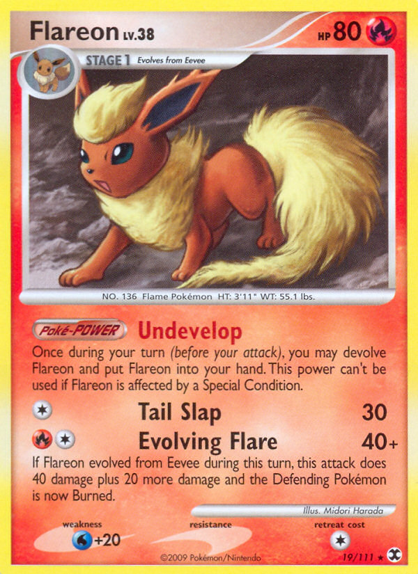 Flareon (19/111) [Platinum: Rising Rivals] - Card Brawlers | Quebec | Canada | Yu-Gi-Oh!