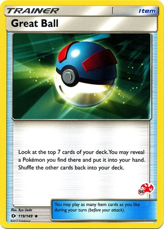 Great Ball (119/149) (Charizard Stamp #55) [Battle Academy 2020] - Card Brawlers | Quebec | Canada | Yu-Gi-Oh!
