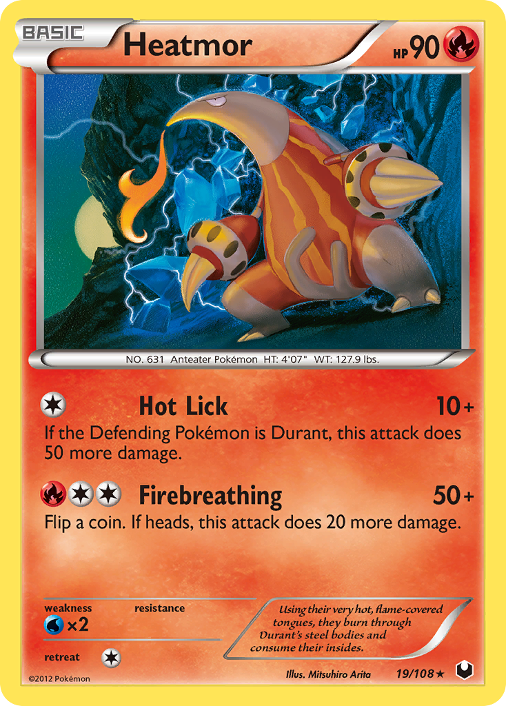 Heatmor (19/108) [Black & White: Dark Explorers] - Card Brawlers | Quebec | Canada | Yu-Gi-Oh!