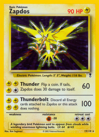 Zapdos (19/110) [Legendary Collection] - Card Brawlers | Quebec | Canada | Yu-Gi-Oh!