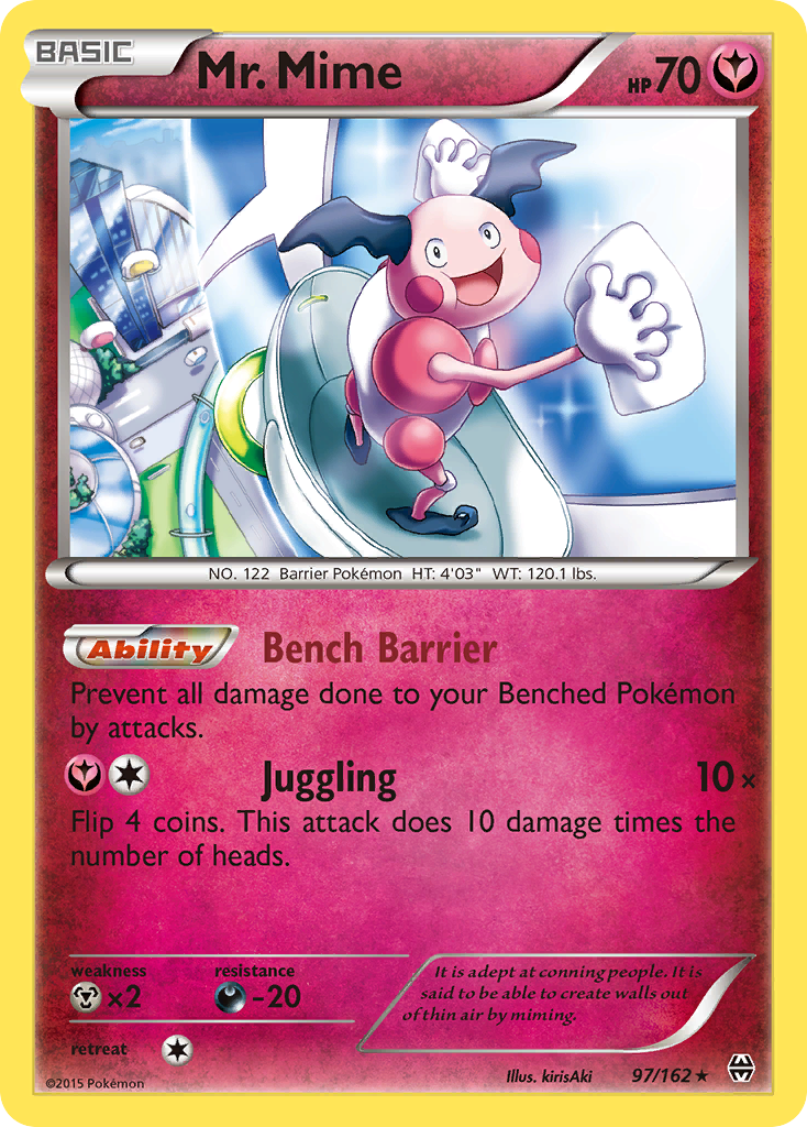 Mr. Mime (97/162) [XY: BREAKthrough] - Card Brawlers | Quebec | Canada | Yu-Gi-Oh!