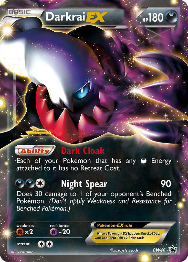 Darkrai EX (BW46) [Black & White: Black Star Promos] - Card Brawlers | Quebec | Canada | Yu-Gi-Oh!