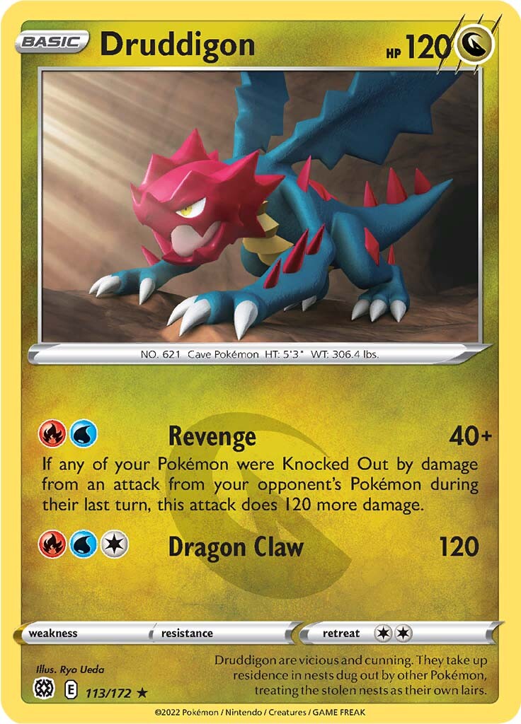Druddigon (113/172) [Sword & Shield: Brilliant Stars] - Card Brawlers | Quebec | Canada | Yu-Gi-Oh!