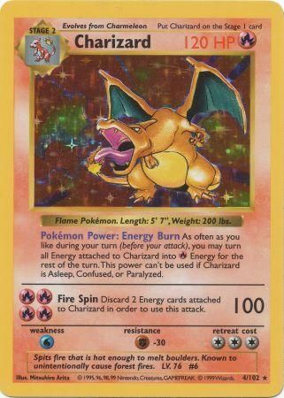 Charizard (4/102) [Base Set Shadowless Unlimited] - Card Brawlers | Quebec | Canada | Yu-Gi-Oh!