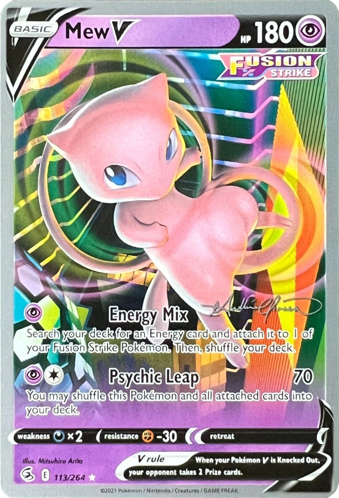 Mew V (113/264) (The Shape of Mew - Andre Chiasson) [World Championships 2022] - Card Brawlers | Quebec | Canada | Yu-Gi-Oh!