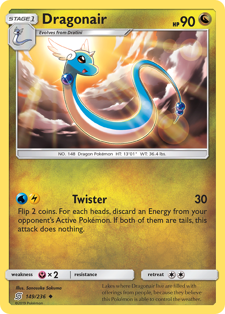 Dragonair (149/236) [Sun & Moon: Unified Minds] - Card Brawlers | Quebec | Canada | Yu-Gi-Oh!