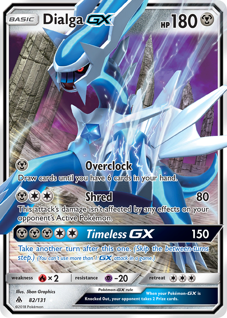 Dialga GX (82/131) [Sun & Moon: Forbidden Light] - Card Brawlers | Quebec | Canada | Yu-Gi-Oh!