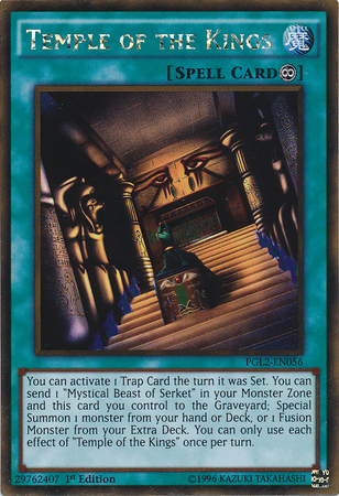 Temple of the Kings [PGL2-EN056] Gold Rare - Card Brawlers | Quebec | Canada | Yu-Gi-Oh!