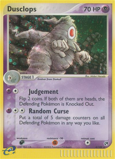 Dusclops (4/100) [EX: Sandstorm] - Card Brawlers | Quebec | Canada | Yu-Gi-Oh!