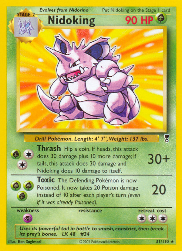 Nidoking (31/110) [Legendary Collection] - Card Brawlers | Quebec | Canada | Yu-Gi-Oh!