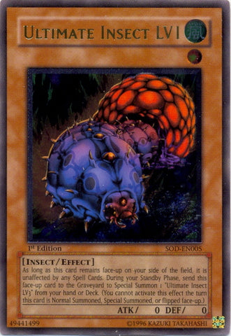 Ultimate Insect LV1 [SOD-EN005] Ultimate Rare - Card Brawlers | Quebec | Canada | Yu-Gi-Oh!